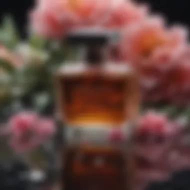 Essence of Floral Ingredients A close-up of fragrant floral ingredients used in perfume making