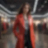 Stylish outfit showcase
