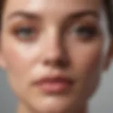 Close-up of healthy skin texture