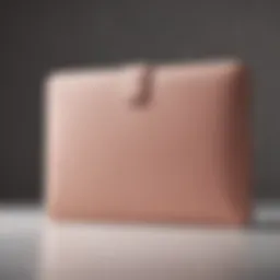 Sophisticated Senreve laptop sleeve elegantly displayed
