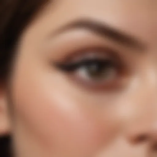 Close-up of Almay gel eyeliner pencil showcasing its smooth texture