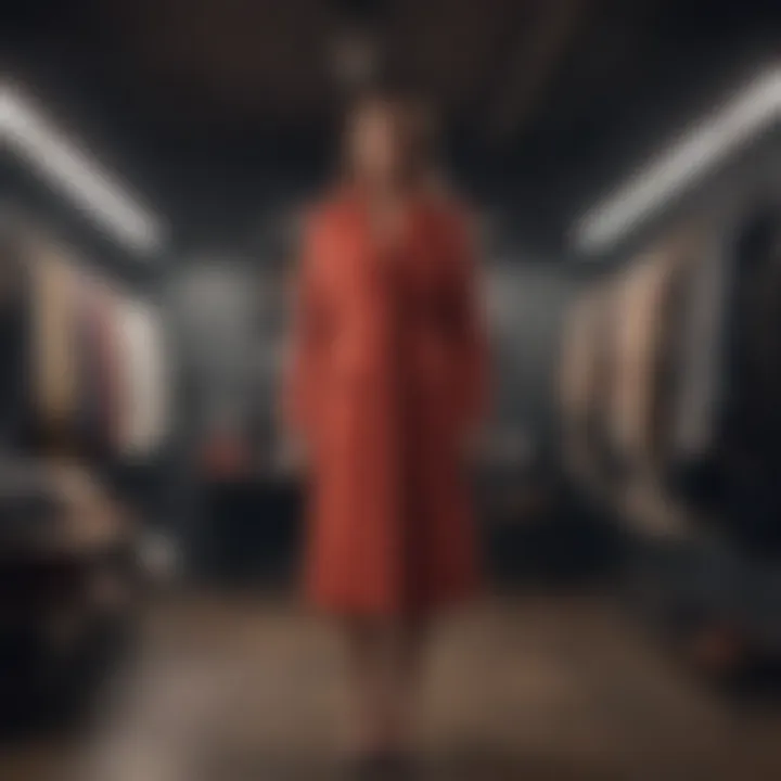 A curated wardrobe that reflects personal style and confidence