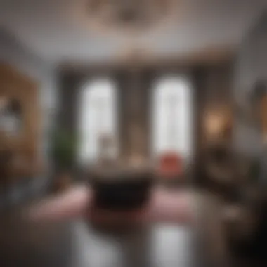 Chic Boutique Interior A chic boutique interior showcasing modern fashion trends