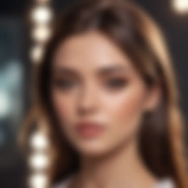 Makeup tutorial showcasing techniques popularized by Sofia