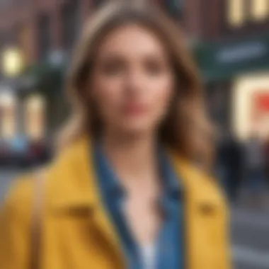 Casual yet Stylish Spring Look for City Outings Casual yet stylish spring look suitable for city outings