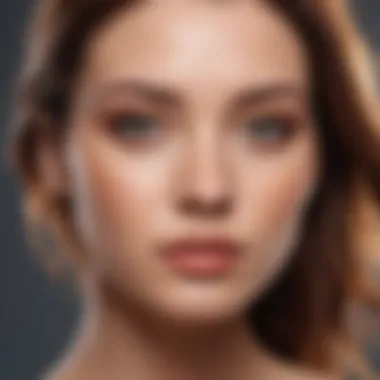 Before and after effects of semi-permanent hair color removal