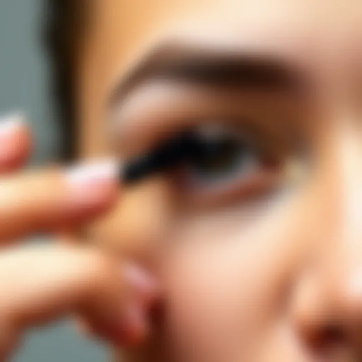 Tips for applying mascara without smudging