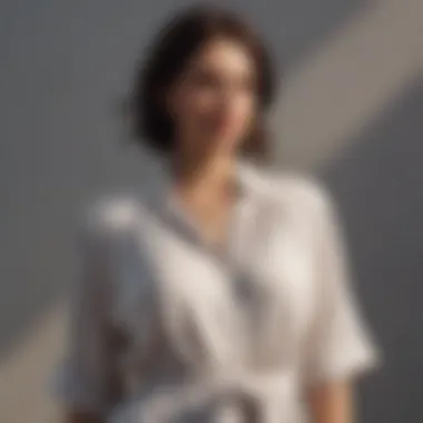 Elevate Your Style with a Fashionable Oversized Blouse Fashionable oversized blouse for warmer months