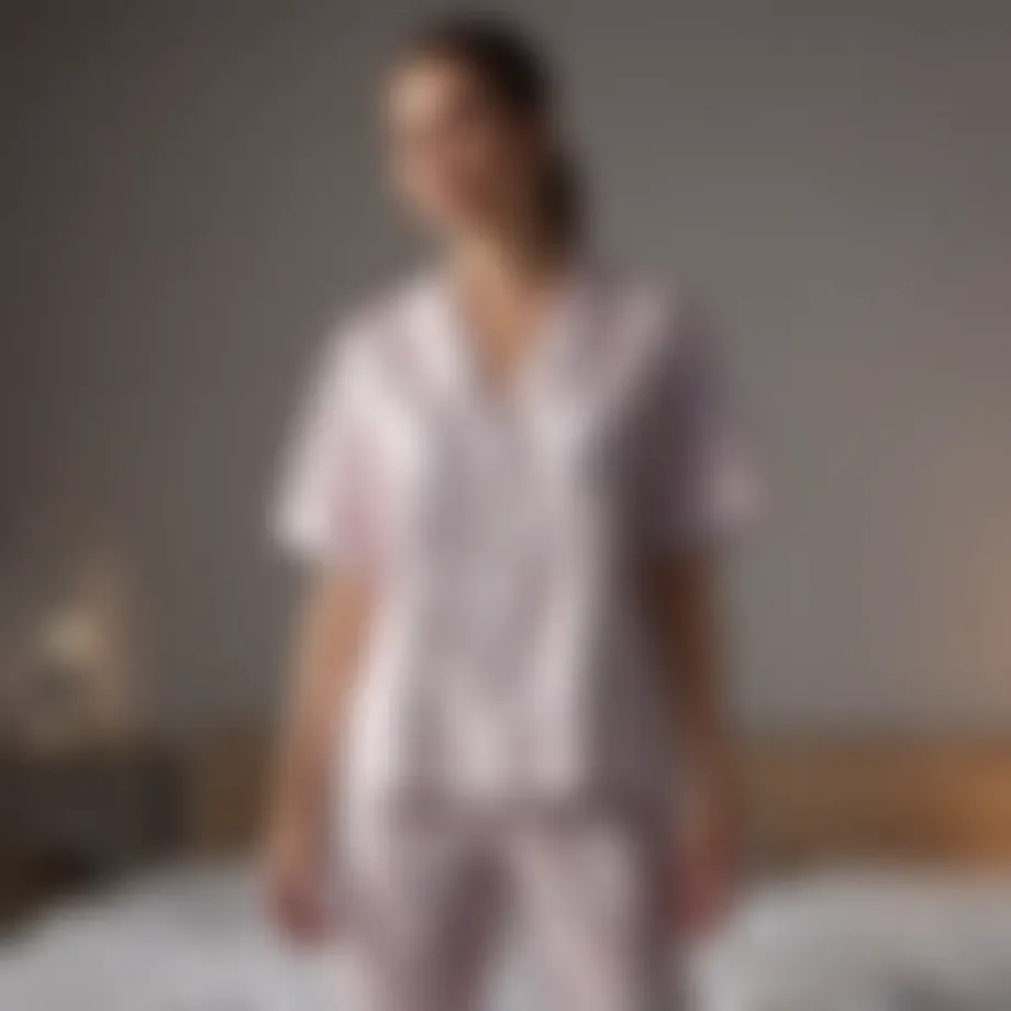 Elegant design of Summer Salt pajamas showcasing summer patterns