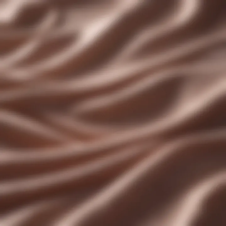 Close-up of soft fabric showcasing texture and comfort