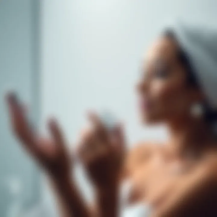 Mastering the Application Technique Applying tanning lotion evenly