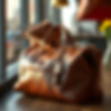 Sustainable Choices in Leather Weekender Bags Leather weekender bag with sustainability focus