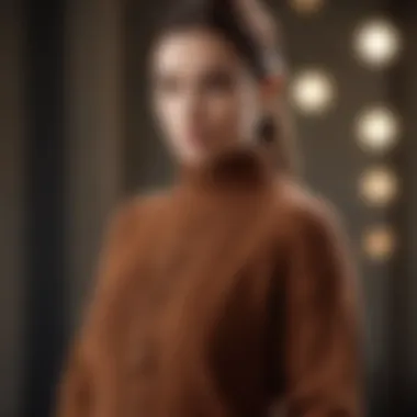 The Allure of High-Value Knitwear Luxurious knitwear displayed elegantly