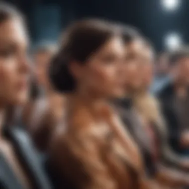 Audience Segmentation in Fashion Infographic illustrating audience segmentation in fashion