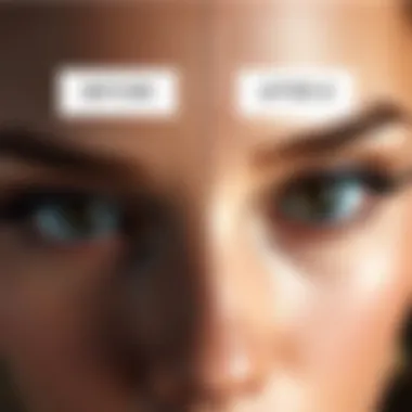 Transformative Effects of Lower Waterline Eyeliner Before and after effect of lower waterline eyeliner on eye appearance