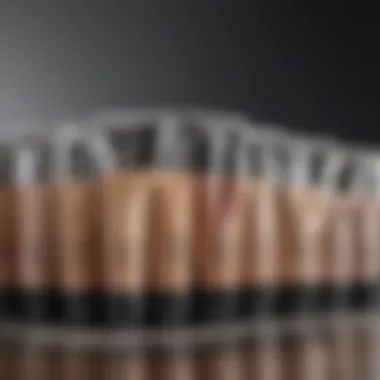 Variety of BB Creams An array of BB cream tubes showcasing different brands and formulations