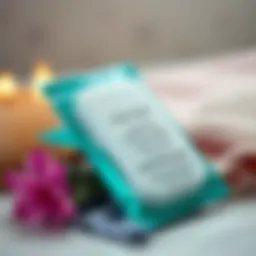 Gentle wax strips for sensitive skin