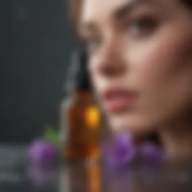 A collection of essential oils known for their skin benefits