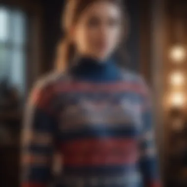 Stylish Winter Jumper Outfit Stylish winter jumper outfit displayed on a mannequin