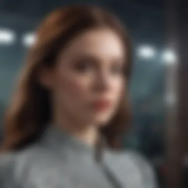 A scene highlighting a pivotal moment in a drama film