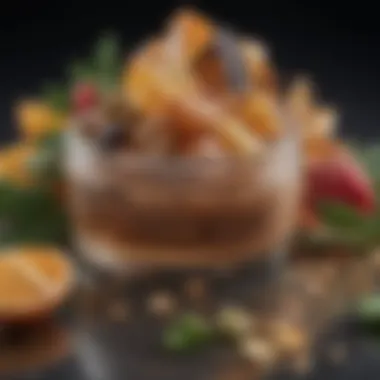 A close-up of natural ingredients used in skincare formulations