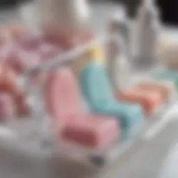 A vibrant array of pastel nail colors reflecting spring trends