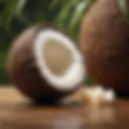Nourishing properties of coconut oil for skin hydration