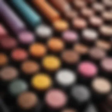 Exploring the Shades and Textures of Budget-Friendly Highlighters Close-up of highlighters showcasing shades and textures