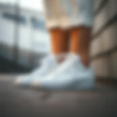 The Symbolism and Versatility of White on White Sneakers Summary