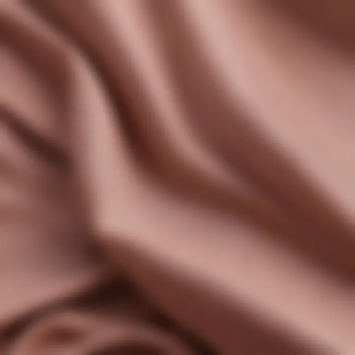 Close-up of the fabric used for the Tie Sleeve Tiered Midi Dress highlighting its quality and texture