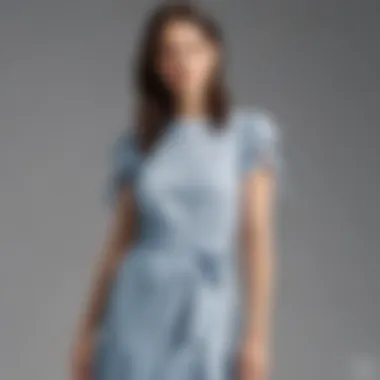 Sizing Guide for Tie Sleeve Tiered Midi Dress Sizing chart for the Tie Sleeve Tiered Midi Dress displayed elegantly for better understanding