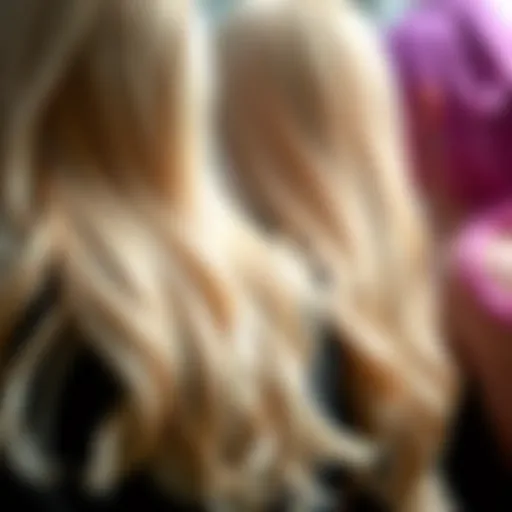 A diverse range of toners for blonde hair displayed elegantly.