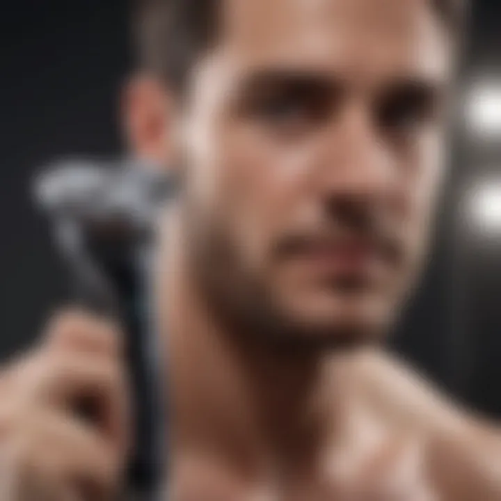 Comparison chart of leading electric shavers and their features.
