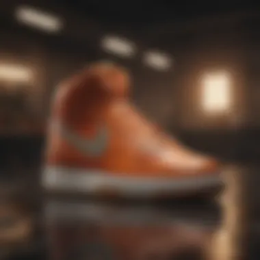 Innovative Design in Nike Footwear Nike shoes showcasing innovative design