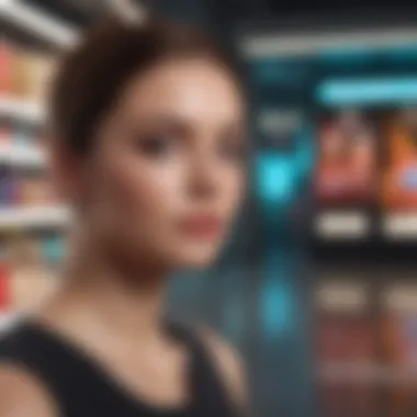 Vibrant Online Shopping Experience A vibrant online shopping experience
