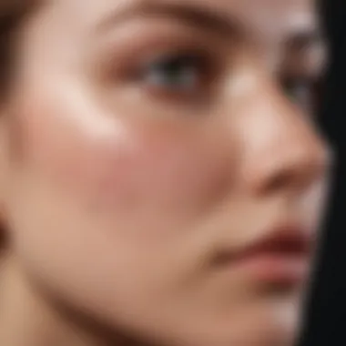Diverse Acne Scar Treatment Options Illustrative comparison of various types of acne scar treatments