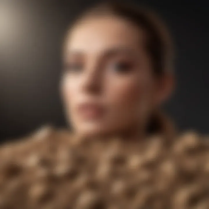 A sustainable beauty initiative highlighting eco-friendly foundation packaging.