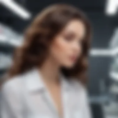Expert Insights on Conditioner Formulations An expert analyzing the formulation of a conditioner in a lab setting.