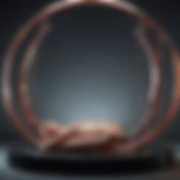 An abstract representation of the balance between power and submission