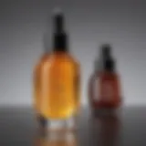 An array of premium hair serums showcasing diverse formulations