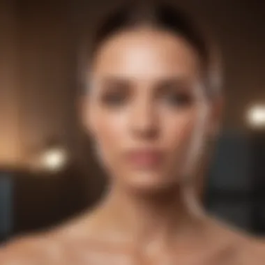 Laser Treatment Session Laser treatment session for skin rejuvenation