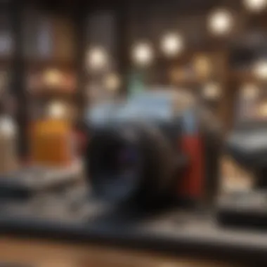 Diverse Product Range at Urban Outfitters Diverse range of Urban Outfitters products displayed creatively