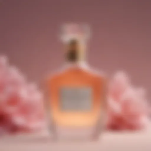 The essence of sweet fragrances captured in a luxurious bottle