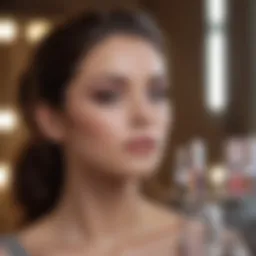 Jillian Dempsey makeup products displayed elegantly