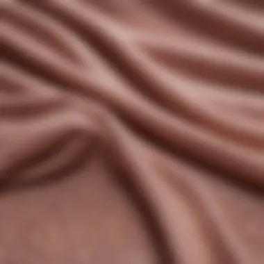 Close-Up of Soft, Breathable Fabric A close-up of soft, breathable fabric used in summer jumpers highlighting texture and comfort